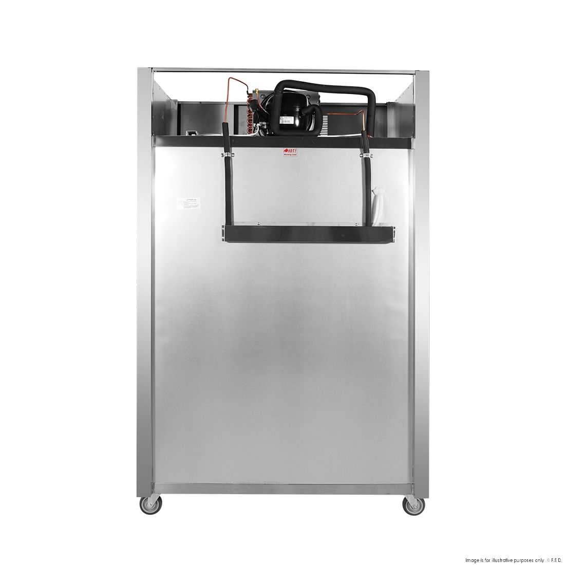 Thermaster Tropical 4 X Half Door Ss Freezer SUF1000