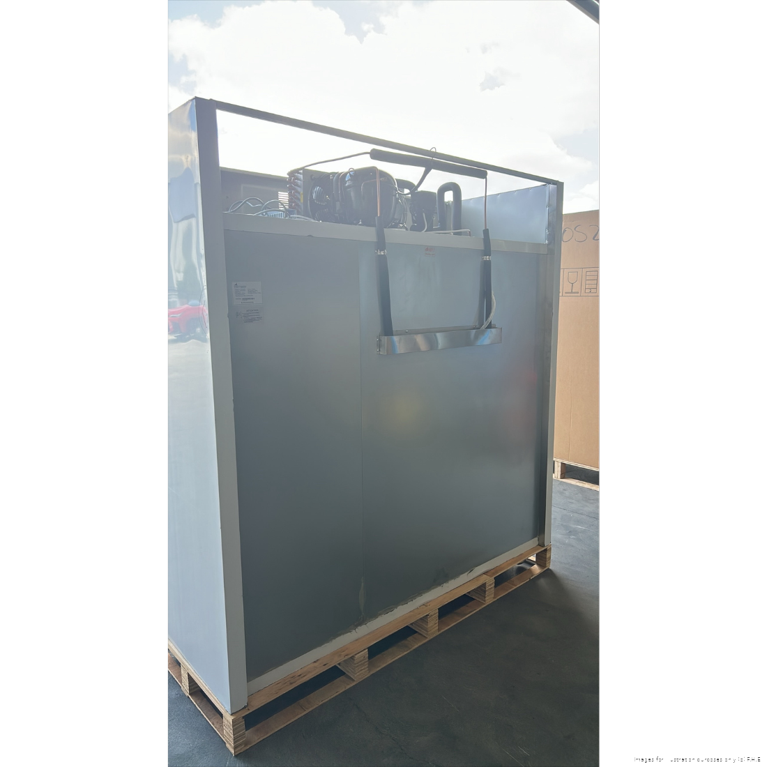 CLEARANCE - Thermaster Three Door SS Upright Storage Freezer - SUF1500-QLD129