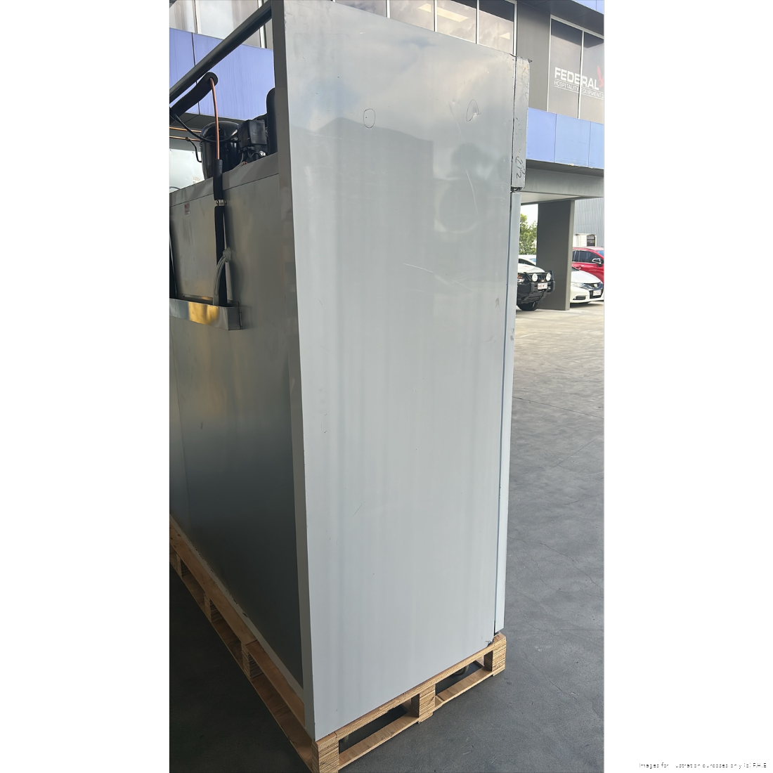 CLEARANCE - Thermaster Three Door SS Upright Storage Freezer - SUF1500-QLD129