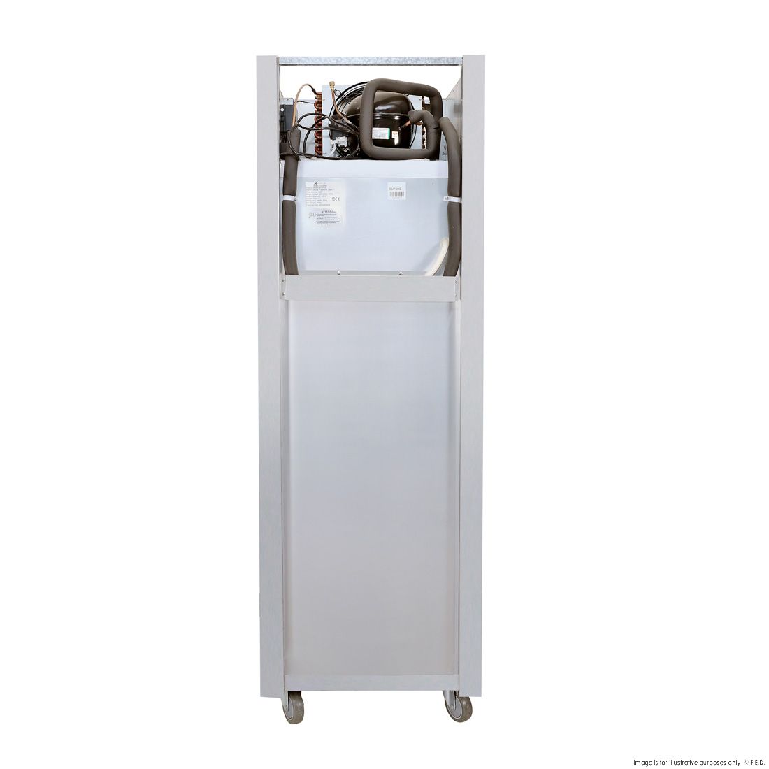 Thermaster Tropical 2 X Half Door Ss Freezer SUF500