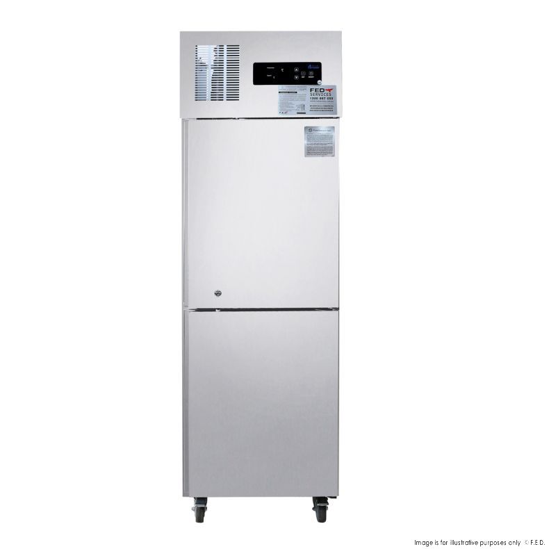 Thermaster Tropical 2 X Half Door Ss Freezer SUF500