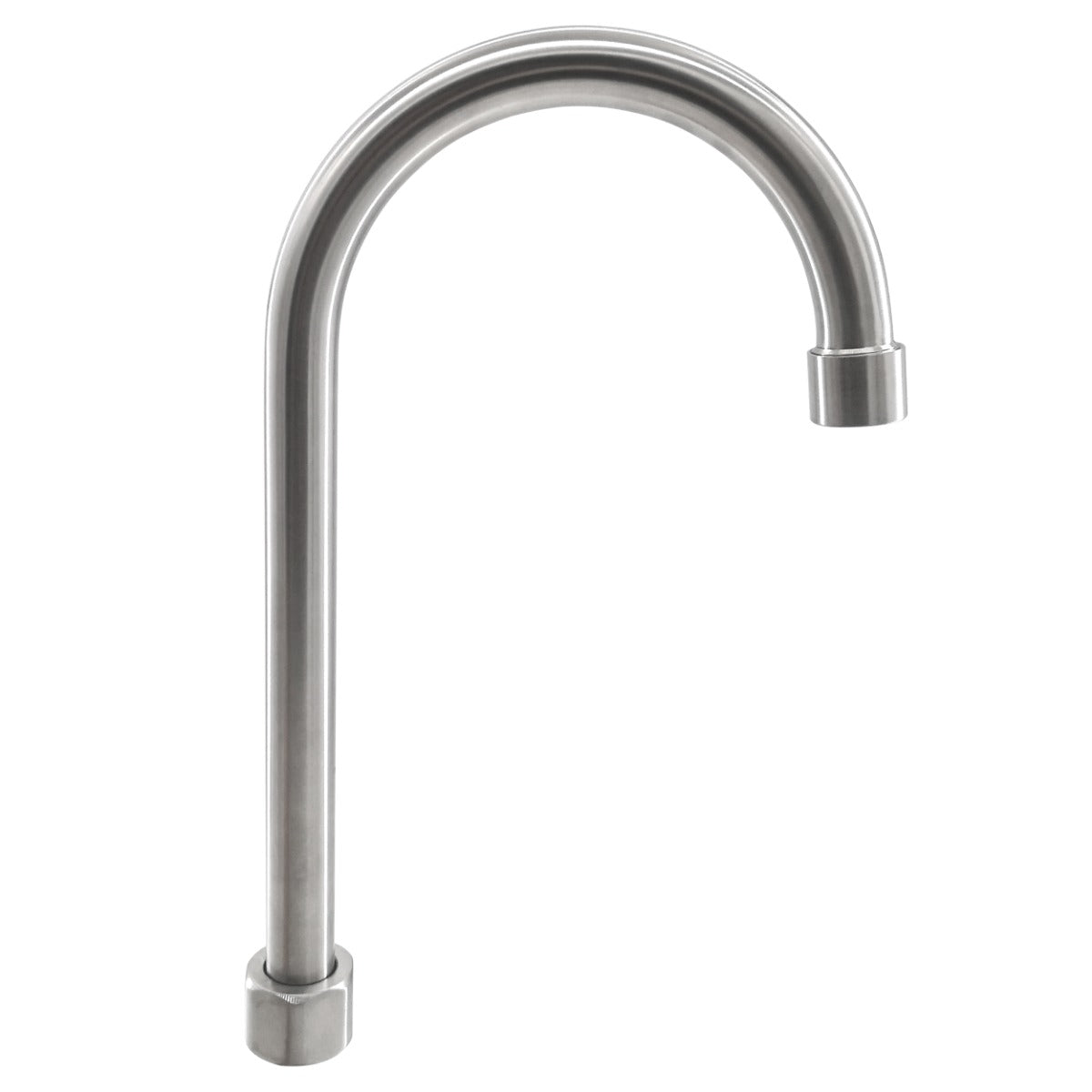 3Monkeez Stainless Steel Gooseneck 12" Swivel Spout Only - T-3M3012G-SO
