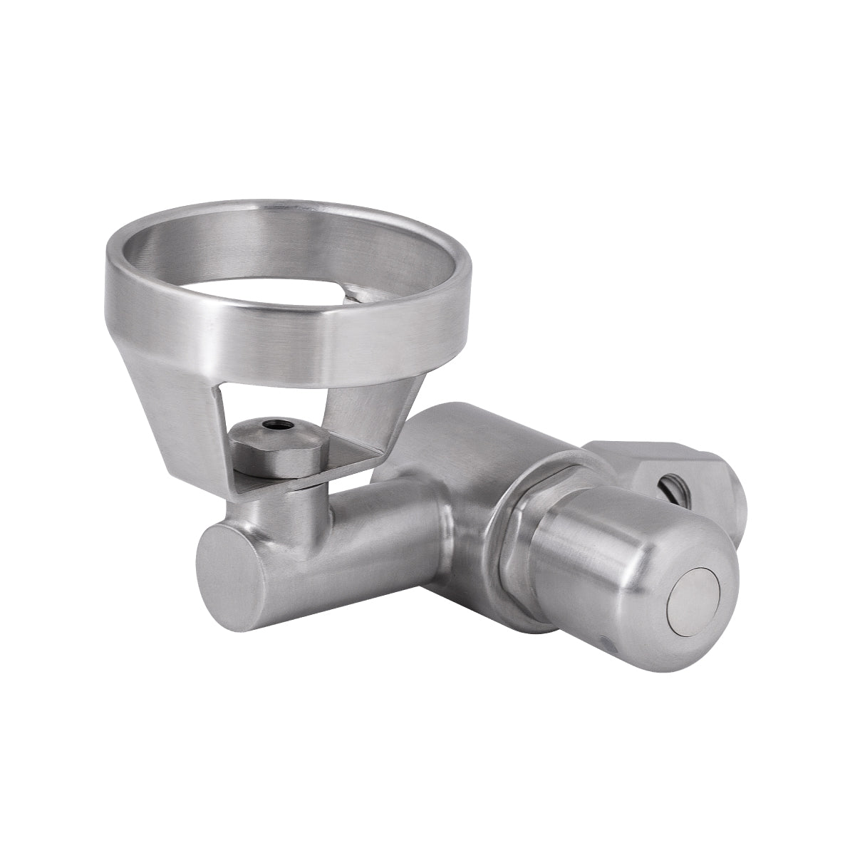 3Monkeez Push Button 45 Degree Bubbler - T-3MSS-BUB45P