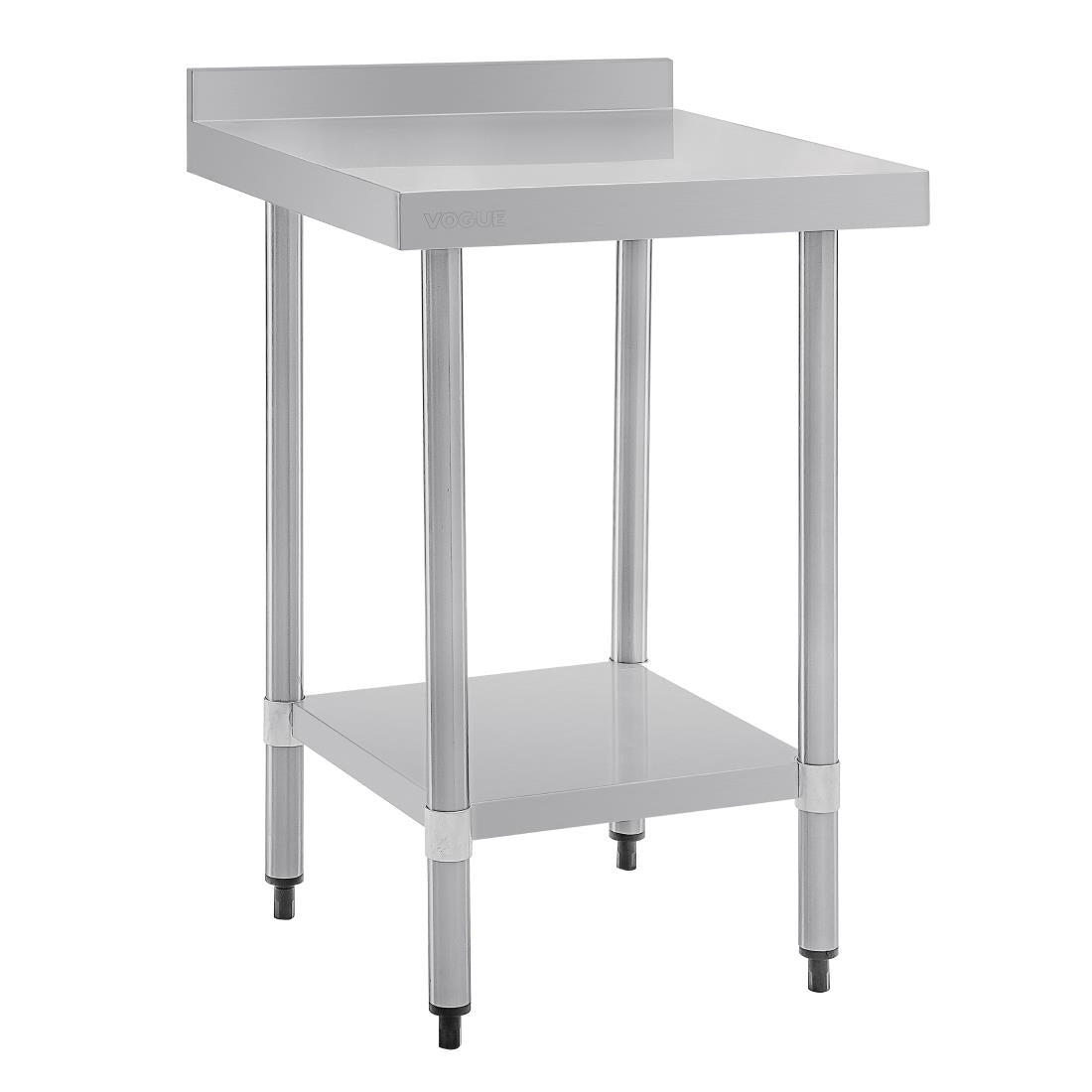 Vogue Stainless Steel Prep Table with Splashback 600mm - T379