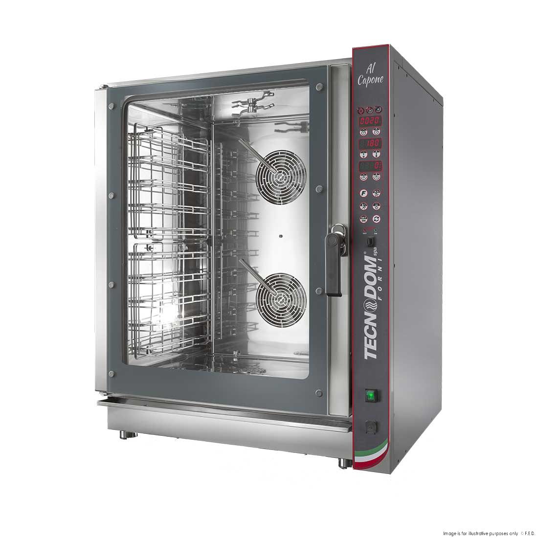 CLEARANCE - Tecnodom by FHE 10 Tray Combi Oven TDC-10VH-NSW1817