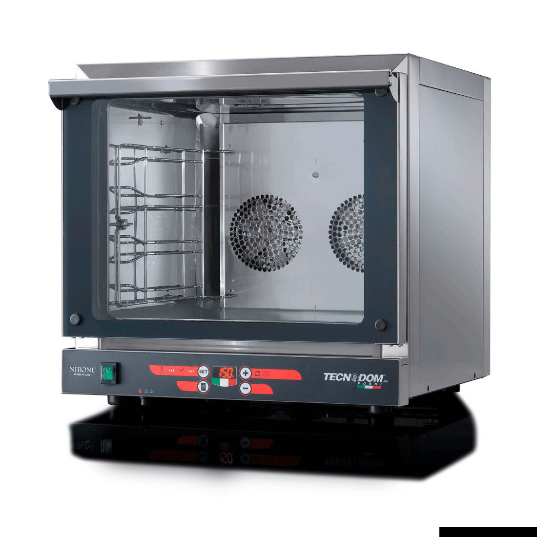 Tecnodom Nerone Eko Digital 4X 435X350 Tray Convection Oven TDE-4CD/15