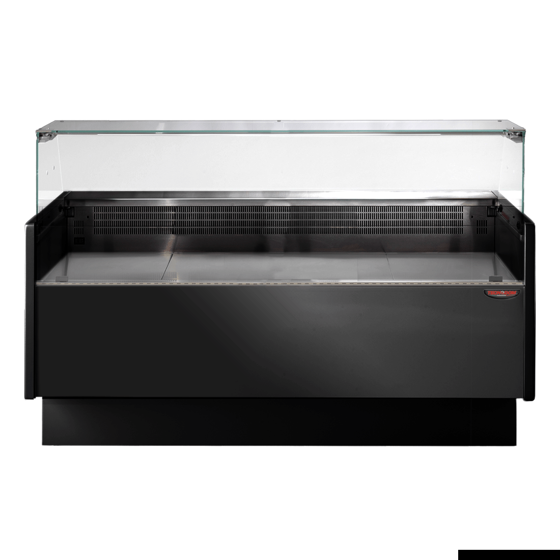 Tecnodom Serie MR9.5 Black 1520mm Wide Deli Display with Storage and Castors TDMR-0915B
