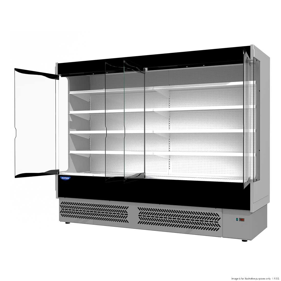 TECNODOM by FHE Vulcano Supermarket 4 Door Open Display