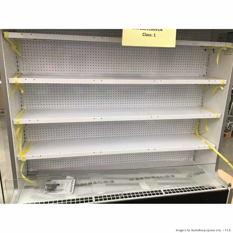CLEARANCE - Tecnodom Open Chiller with 4 Shelves TDVC60-CA-150-NSW1830