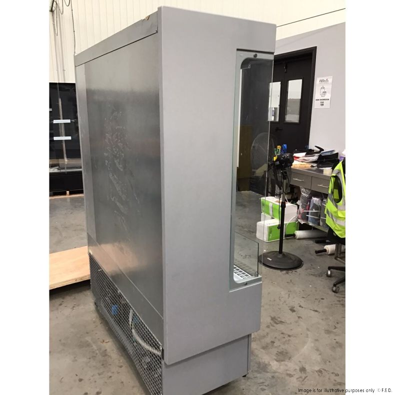 CLEARANCE - Tecnodom Open Chiller with 4 Shelves TDVC60-CA-150-NSW1830