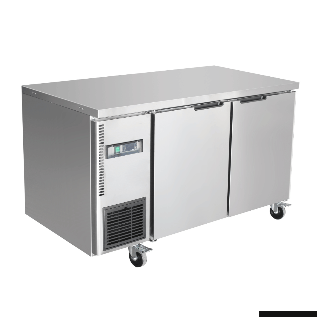CLEARANCE - Thermaster Stainless Steel Double Door Workbench Freezer - TL1200BT-VIC887