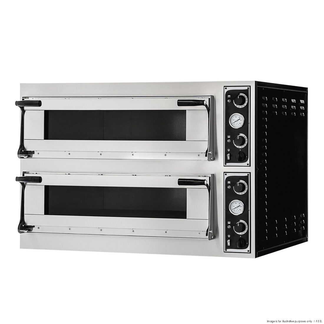 Prismafood Prisma Food Pizza Ovens Double Deck 12 x 35cm - TP-2-SD