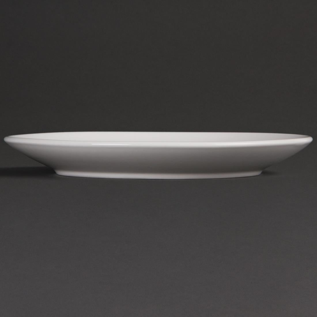 Olympia Whiteware Coupe Plates 230mm (12 Pack) - U078