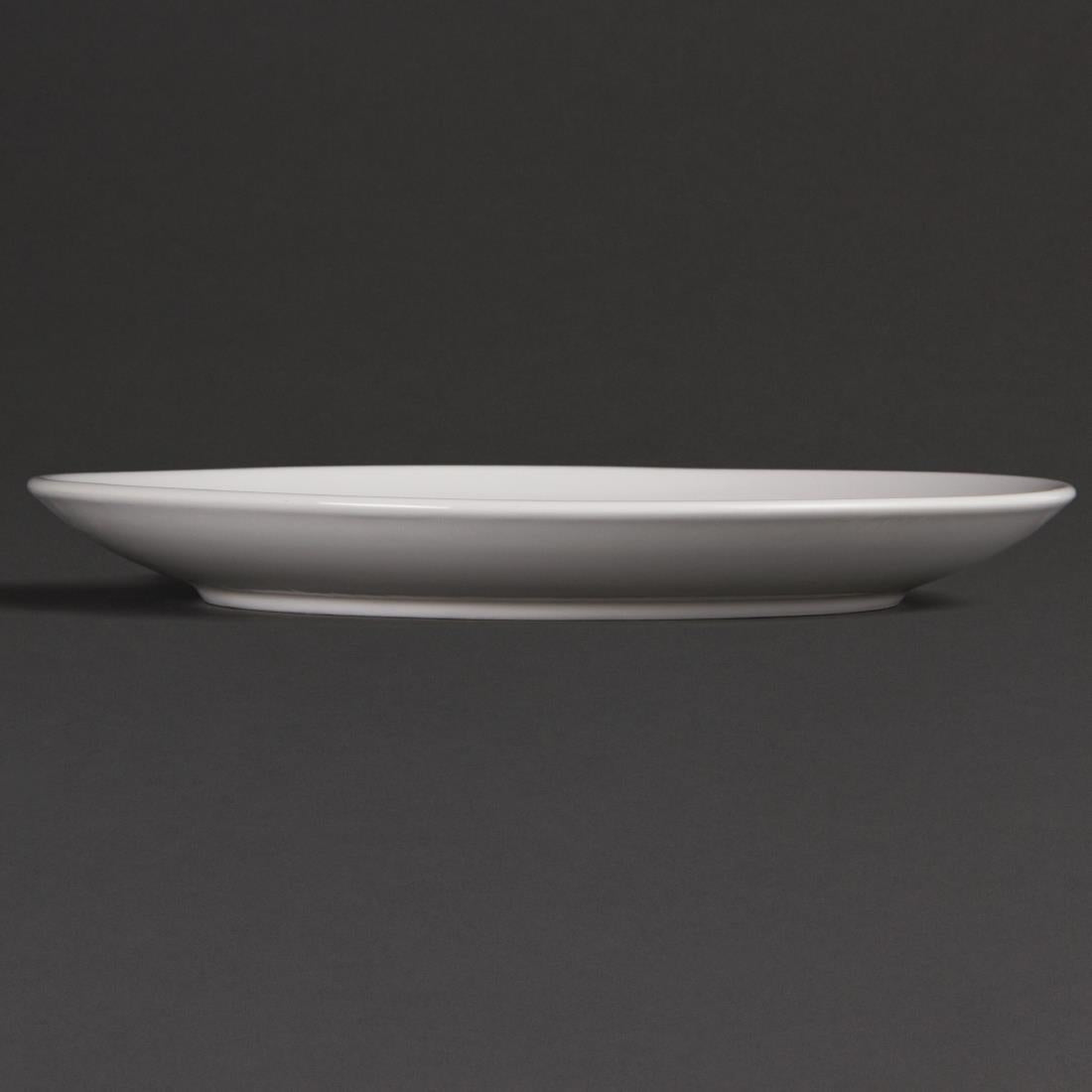 Olympia Whiteware Coupe Plates 250mm (12 Pack) - U079