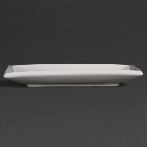 Olympia Whiteware Square Plates 180mm (12 Pack) - U154