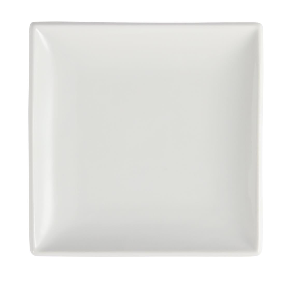 Olympia Whiteware Square Plates 140mm (12 Pack) - U153
