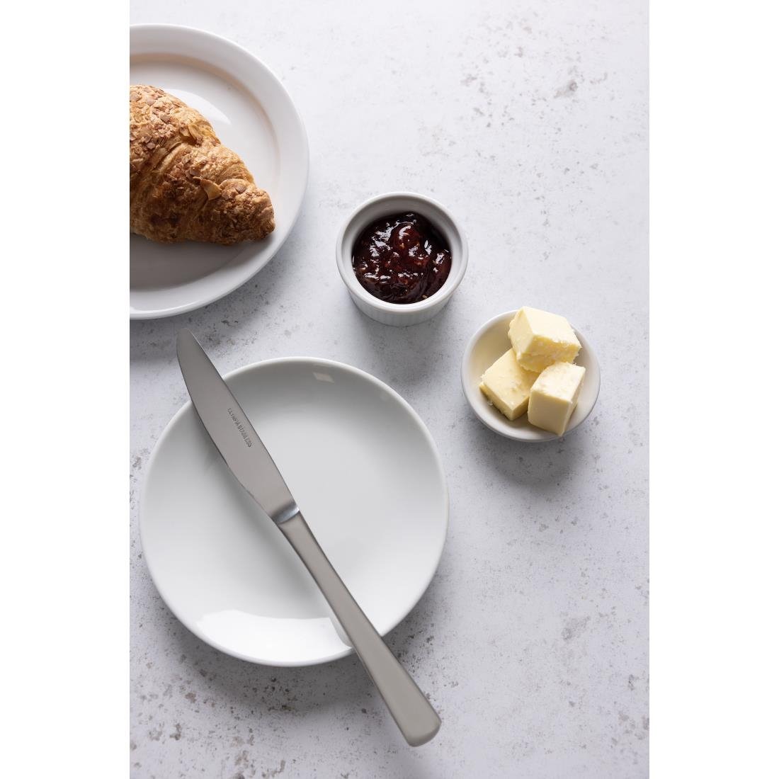 Olympia Whiteware Contemporary Ramekins 80mm (12 Pack) - U177