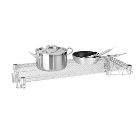Vogue Steel Wire Wall Shelf 910mm - U201