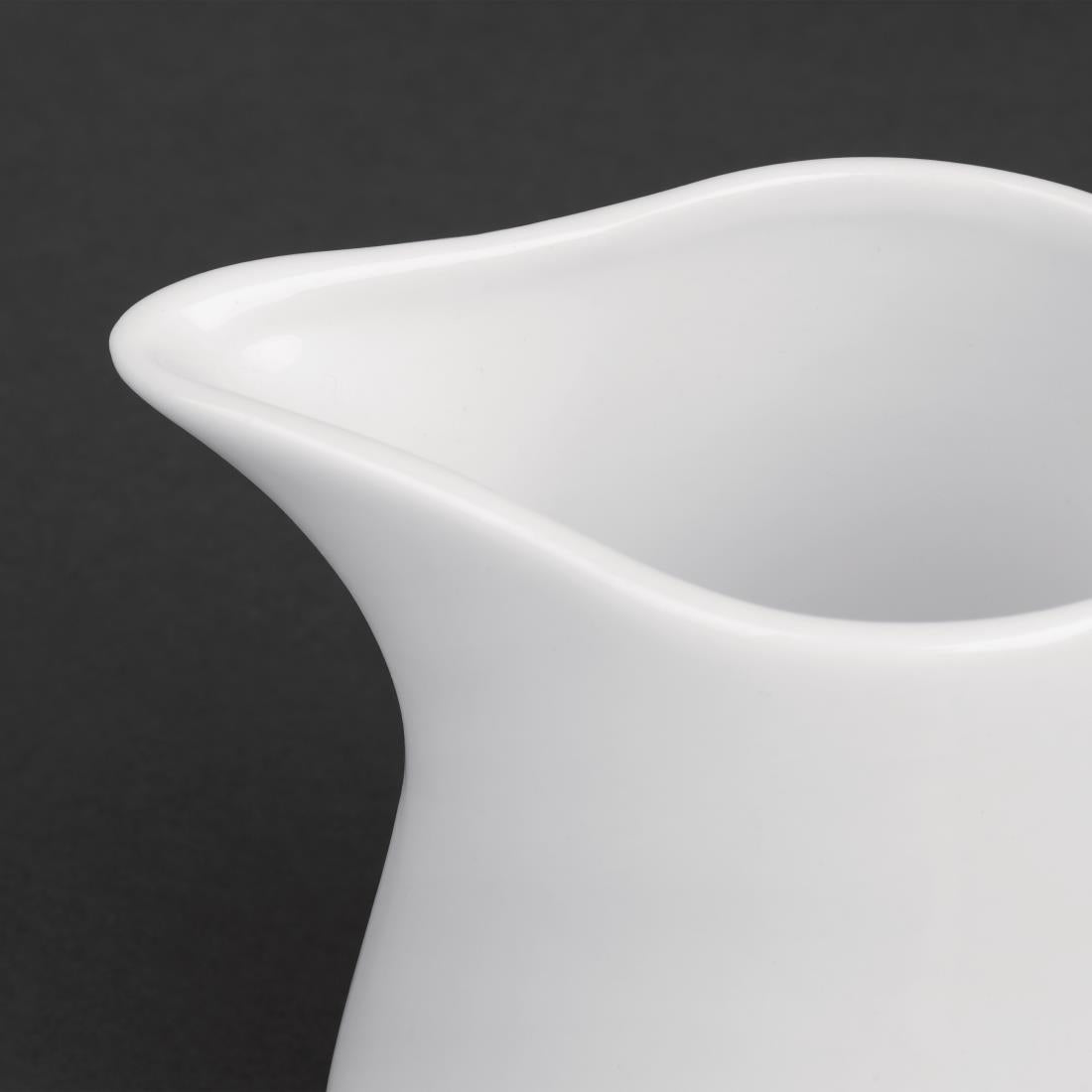 Olympia Whiteware Cream & Milk Jugs 170ml (6 Pack) - U819