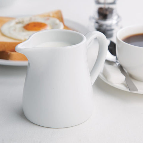 Olympia Whiteware Cream & Milk Jugs 305ml (6 Pack) - U821