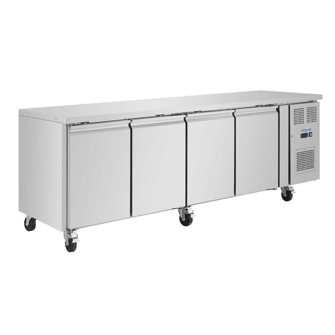 Polar U-Series Four Door Counter Fridge 553Ltr - UA049-A