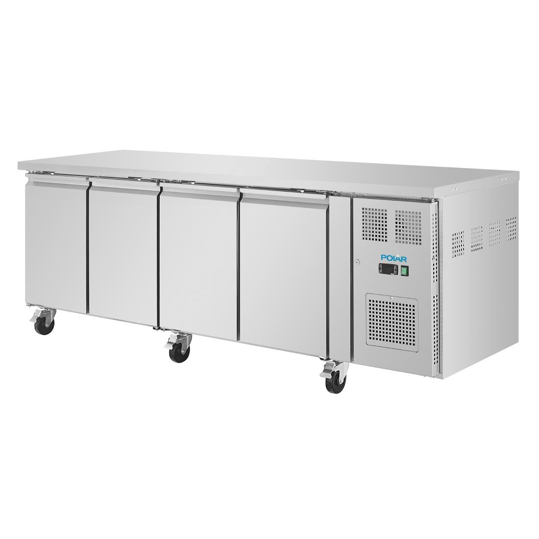 Polar U-Series Four Door Counter Fridge 553Ltr - UA049-A