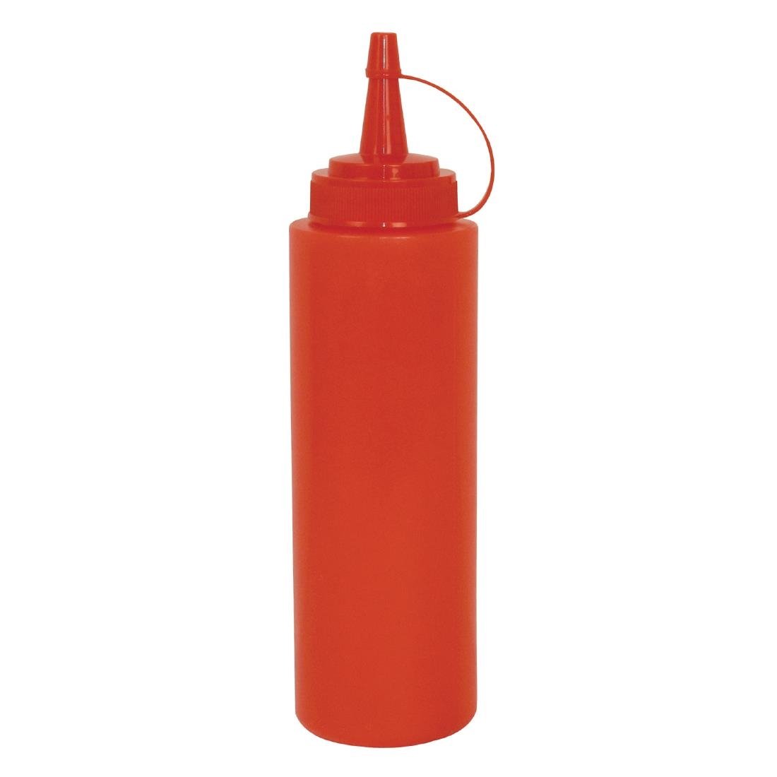 Vogue Red Squeeze Sauce Bottle 994ml - W833