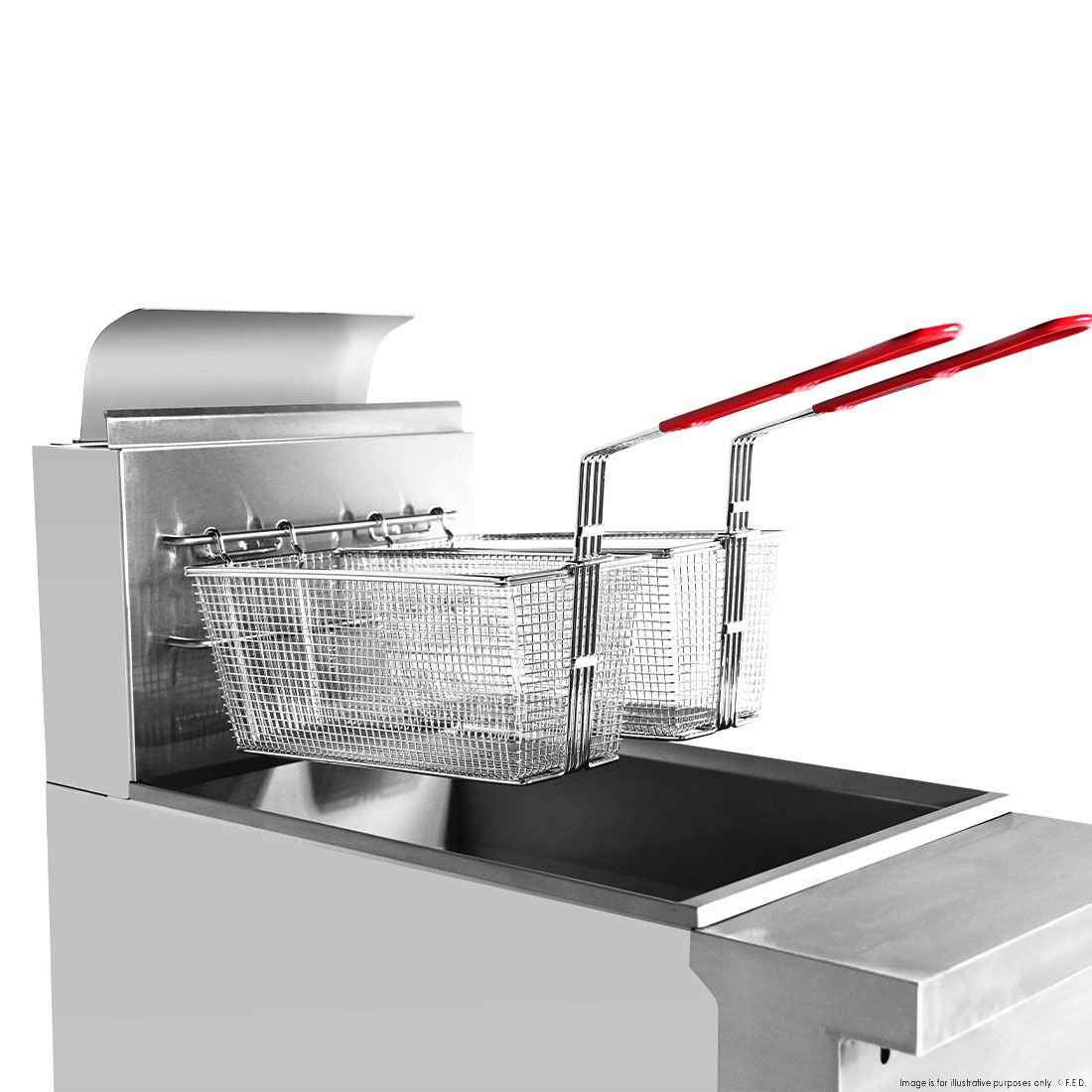 FryMAX V-Pan LPG Deep Fryer VP122LPG