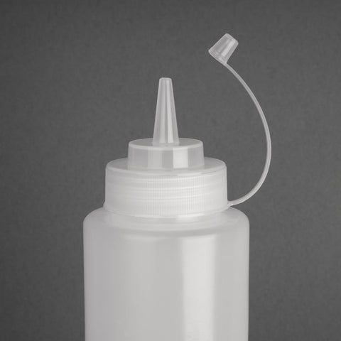 Vogue Clear Squeeze Sauce Bottle 994ml - W832