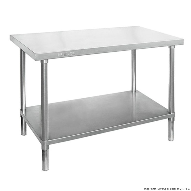 CLEARANCE - Modular System Stainless Steel Workbench WB6-1500/A-NSW1767