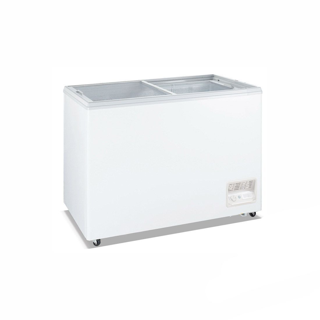 CLEARANCE - Thermaster Heavy Duty Chest Freezer with Glass Sliding Lids - WD-520F-QLD143