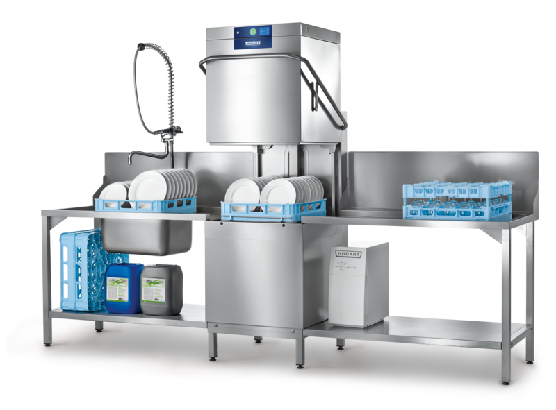 Hobart PROFI Amxr W/ Vapostop & Auto Hood Lift  - AMX-VRHL/C