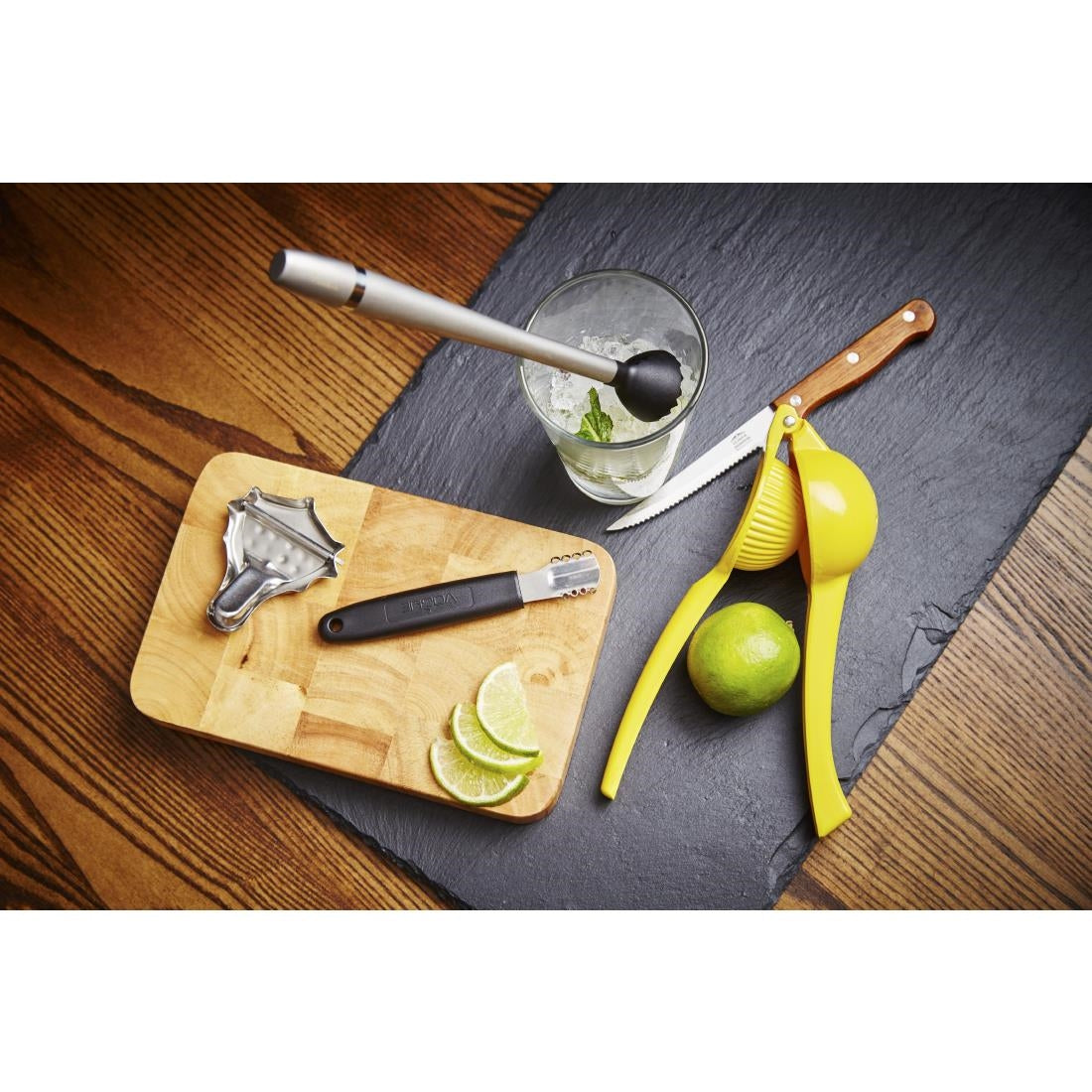 Olympia 1/1 GN Natural Slate Tray - DP160