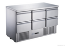 FED-X Six Drawer Compact Workbench Fridge XGNS1300-6D