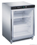 FED-X Thermaster Stainless Steel Upright Static Display Fridge XR200SG