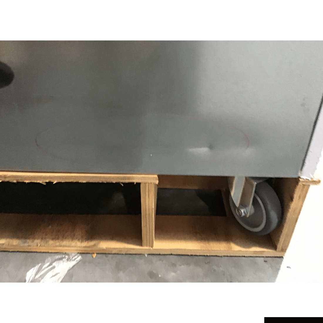 CLEARANCE - Thermaster Two Door Salad Prep Fridge with Curve Glass Top - XTHP2100SALGC-NSW1992