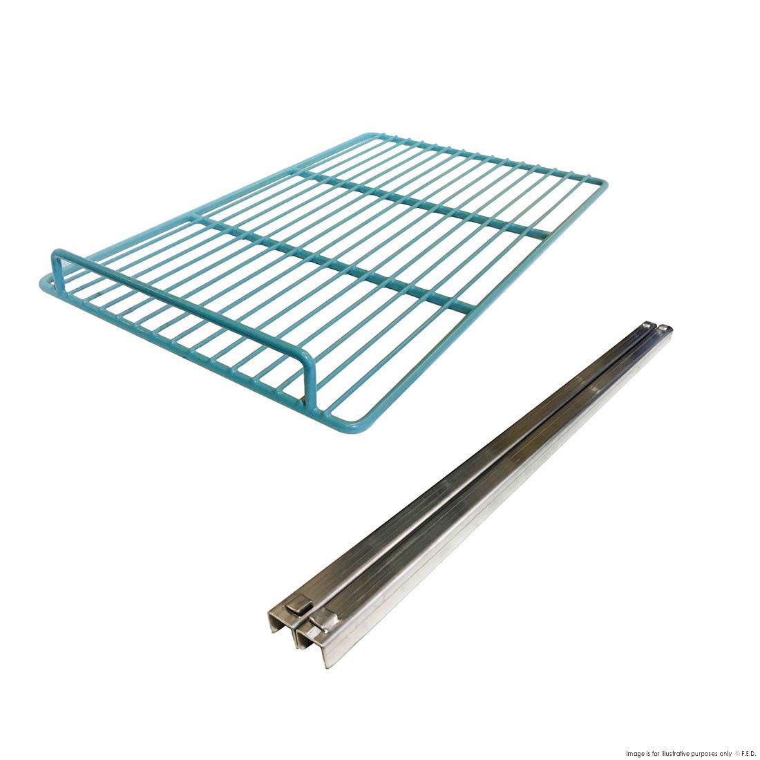 FED-X Additional Shelf Set For Under Counter Units XUB6-SHELFSET