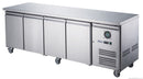 FED-X S/S Four Door Bench Fridge XUB6C22S4V