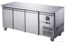 FED-X S/S Three Door Bench Freezer XUB6F18S3V