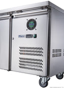 FED-X S/S Three Door Bench Freezer XUB6F18S3V