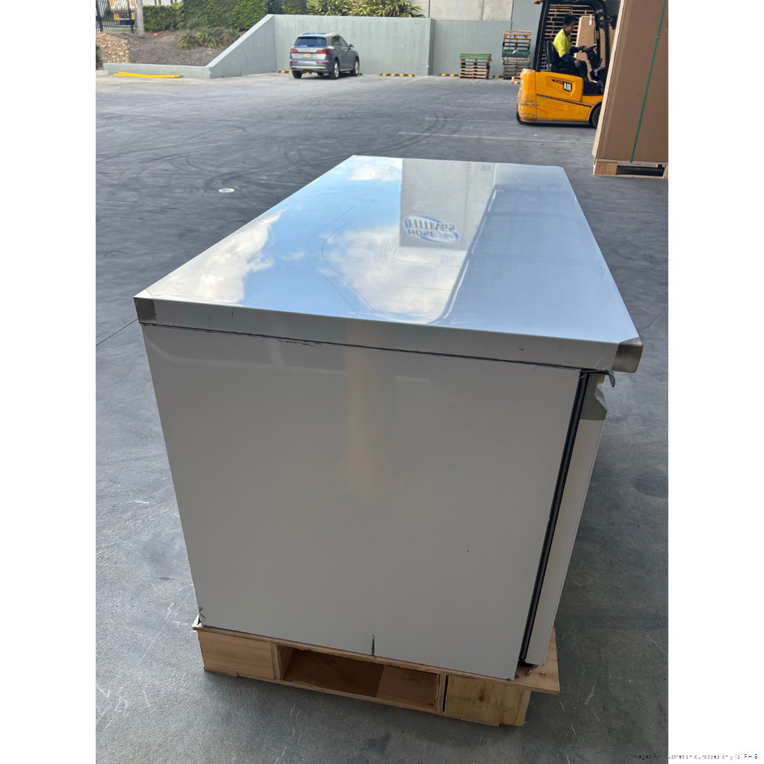 CLEARANCE - FED-X S/S Two Door Bench Fridge - XUB7C13S2V-QLD127