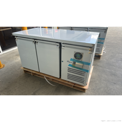 CLEARANCE - FED-X S/S Two Door Bench Fridge - XUB7C13S2V-QLD128