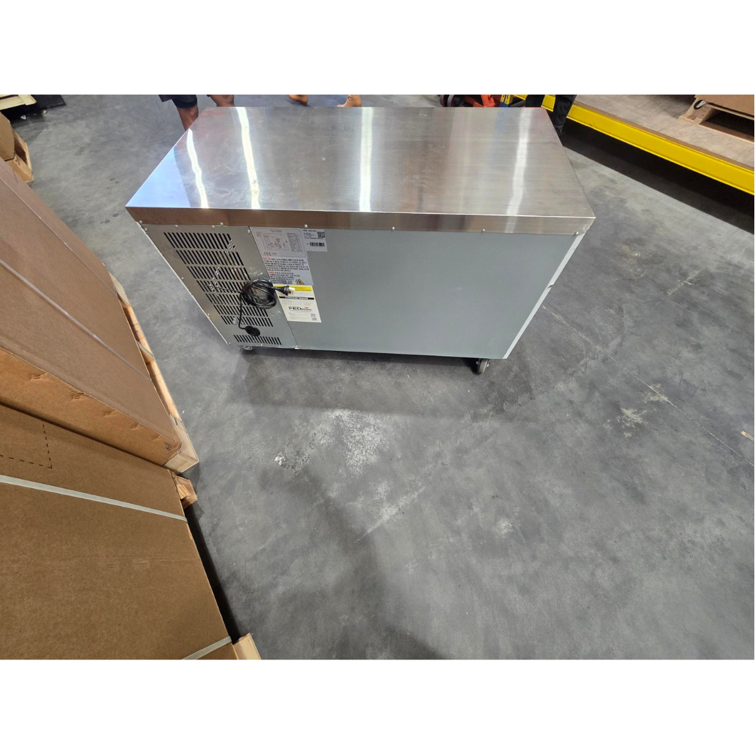 CLEARANCE - FED-X S/S Two Door Bench Fridge - XUB7C13S2V-QLD132