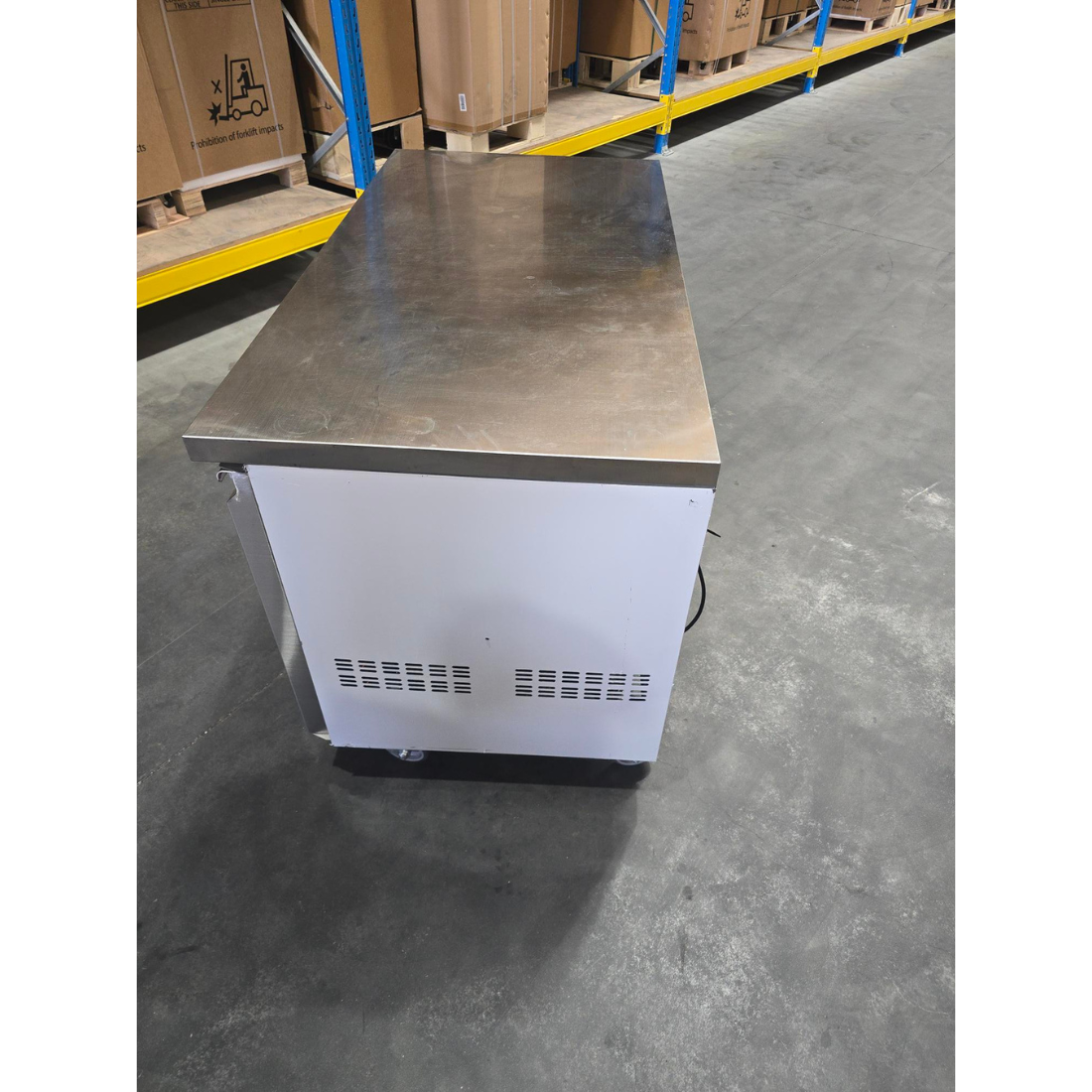 CLEARANCE - FED-X S/S Two Door Bench Fridge - XUB7C13S2V-QLD132