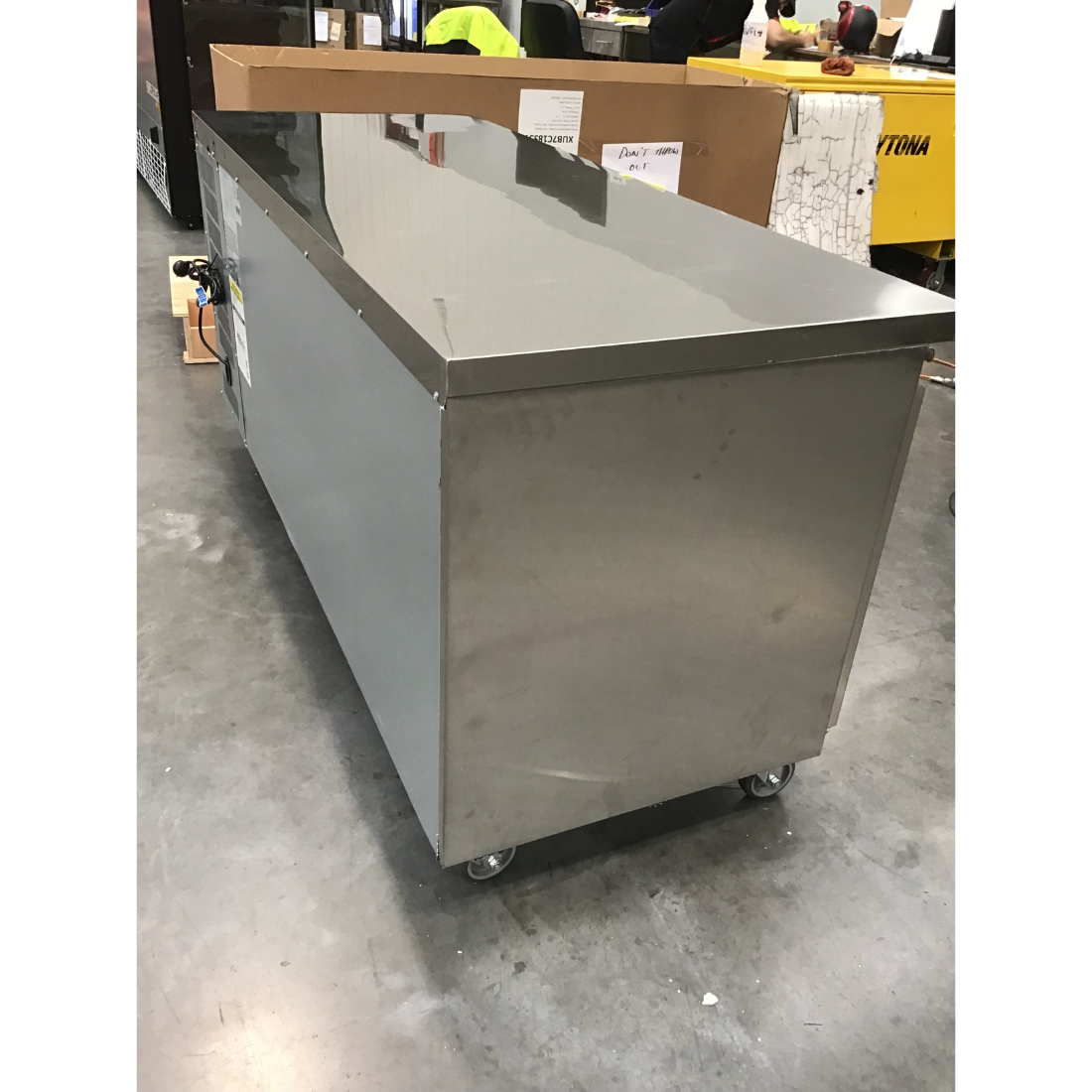 CLEARANCE - FED-X S/S Three Door Bench Fridge - XUB7C18S3V-NSW2174