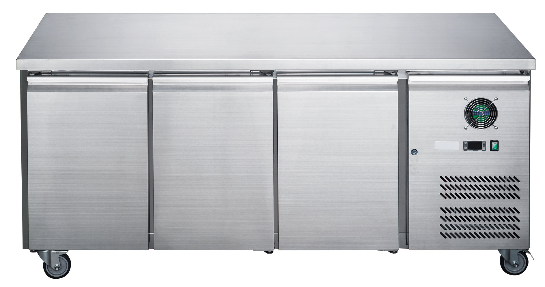 CLEARANCE - FED-X S/S Three Door Bench Fridge - XUB7C18S3V-NSW2077