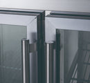 FED-X Four Glass Door Bench Fridge XUB7C22G4V