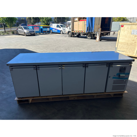 CLEARANCE - FED-X S/S Four Door Bench Fridge - XUB7C22S4V-QLD118