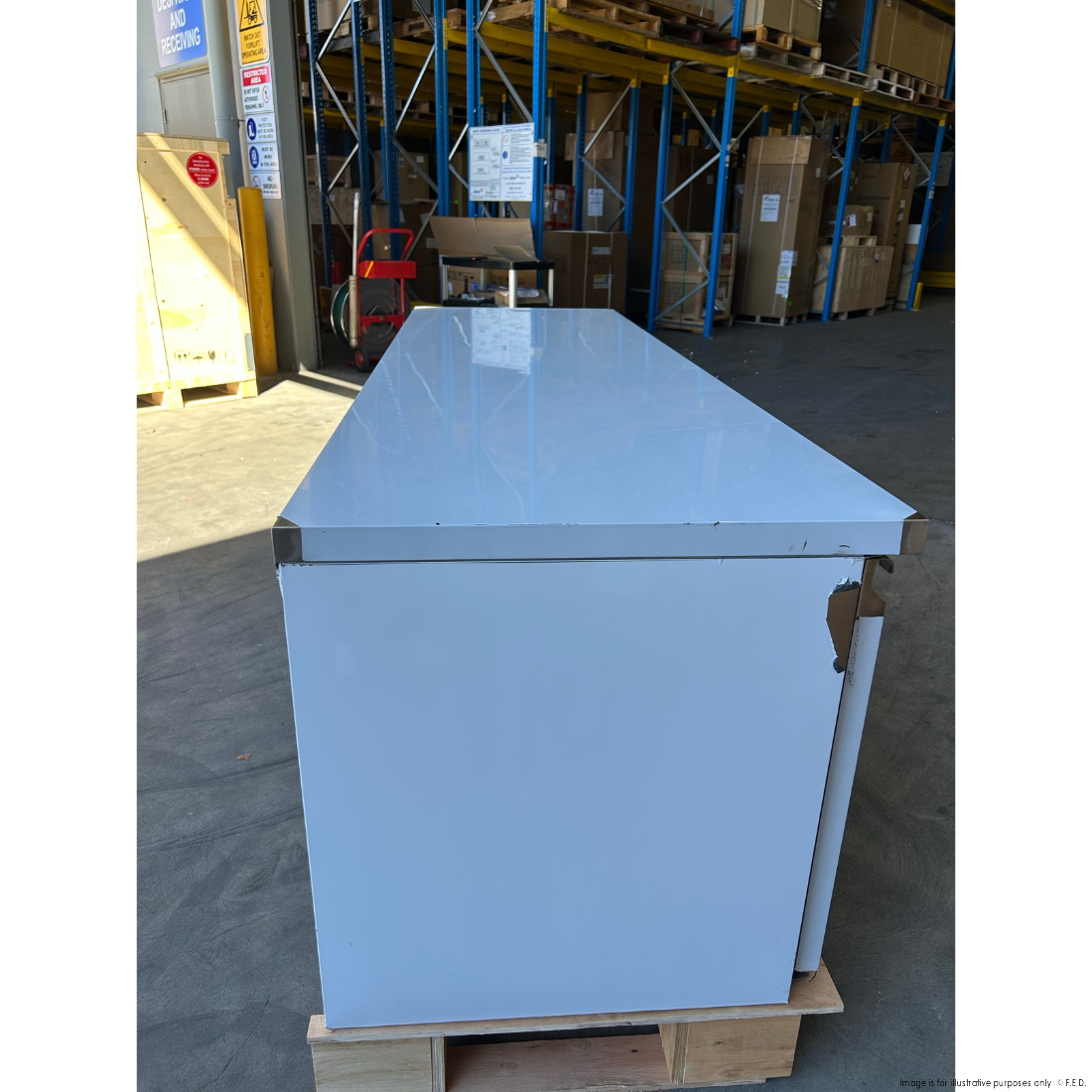 CLEARANCE - FED-X S/S Four Door Bench Fridge - XUB7C22S4V-QLD118