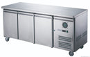 FED-X S/S Three Door Bench Freezer XUB7F18S3V